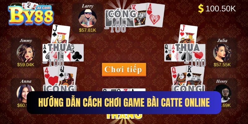 Tìm hiểu cách chơi game bài Catte online cho người mới