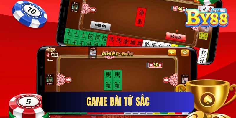Game Bài Tứ Sắc By88 - Cạnh Tranh Kịch Tính, Thắng Lớn Liền Tay