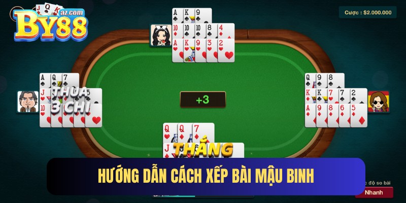 Học hỏi cách xếp bài mậu binh