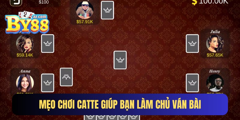 Mẹo chơi game bài Catte online do cao thủ chia sẻ