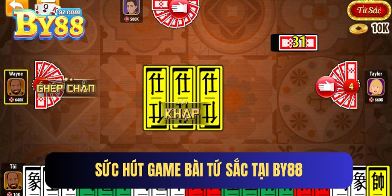 Ưu điểm game bài tứ sắc By88