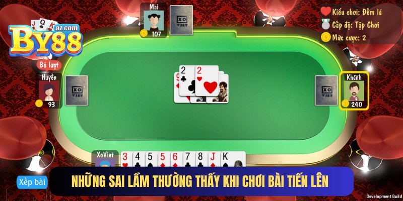 Cách chơi bài tiến lên miền Bắc không phạm sai lầm